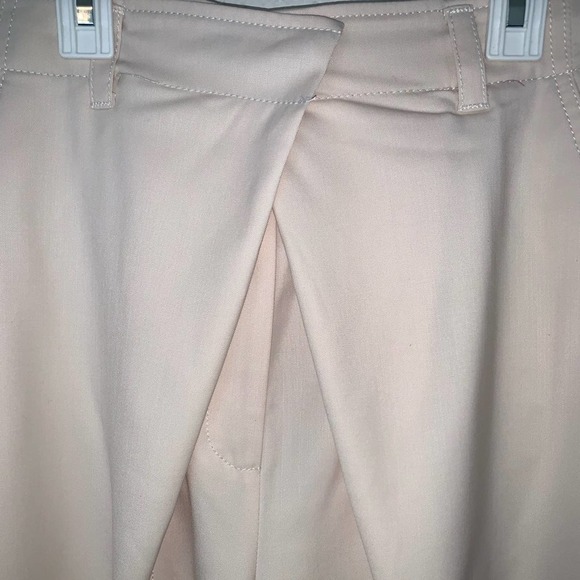 Proenza Schouler Cream Wool Blend Wide Leg Pleated Pants Size 2 - Picture 3 of 12